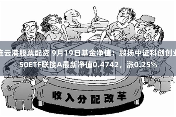 连云港股票配资 9月19日基金净值：鹏扬中证科创创业50ETF联接A最新净值0.4742，涨0.25%