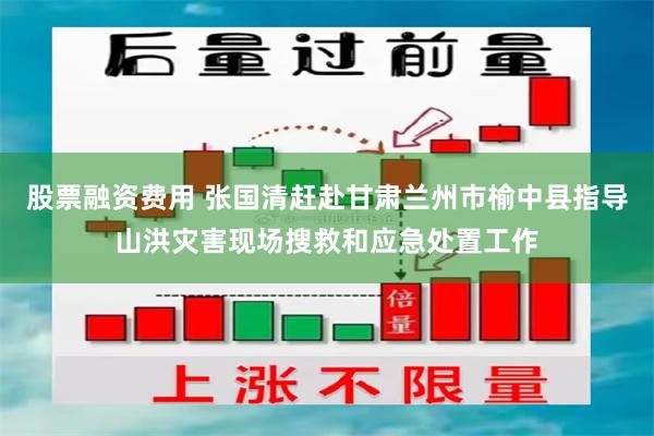 股票融资费用 张国清赶赴甘肃兰州市榆中县指导山洪灾害现场搜救和应急处置工作